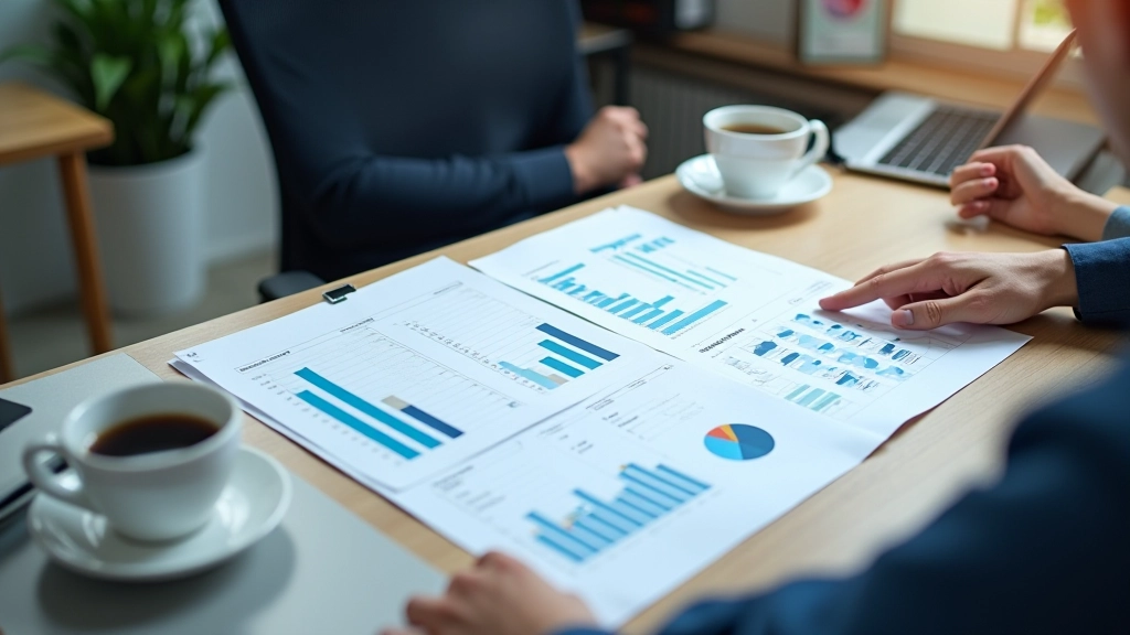 Graphique de croissance immobilière, statistiques de marché, tendances positives, données analytiques visuelles, tableaux de performance