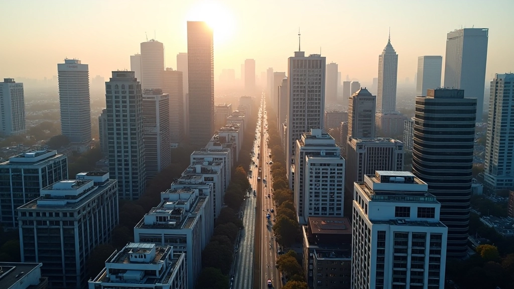 Taux de vacance dans les quartiers d'affaires, analyse de données immobilières, graphique commercial